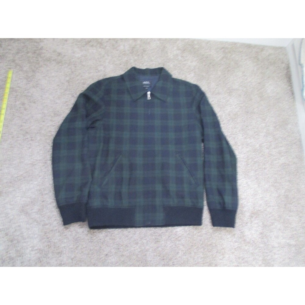 APC Harrington Jacket Mens M Tartan Plaid Menswear
